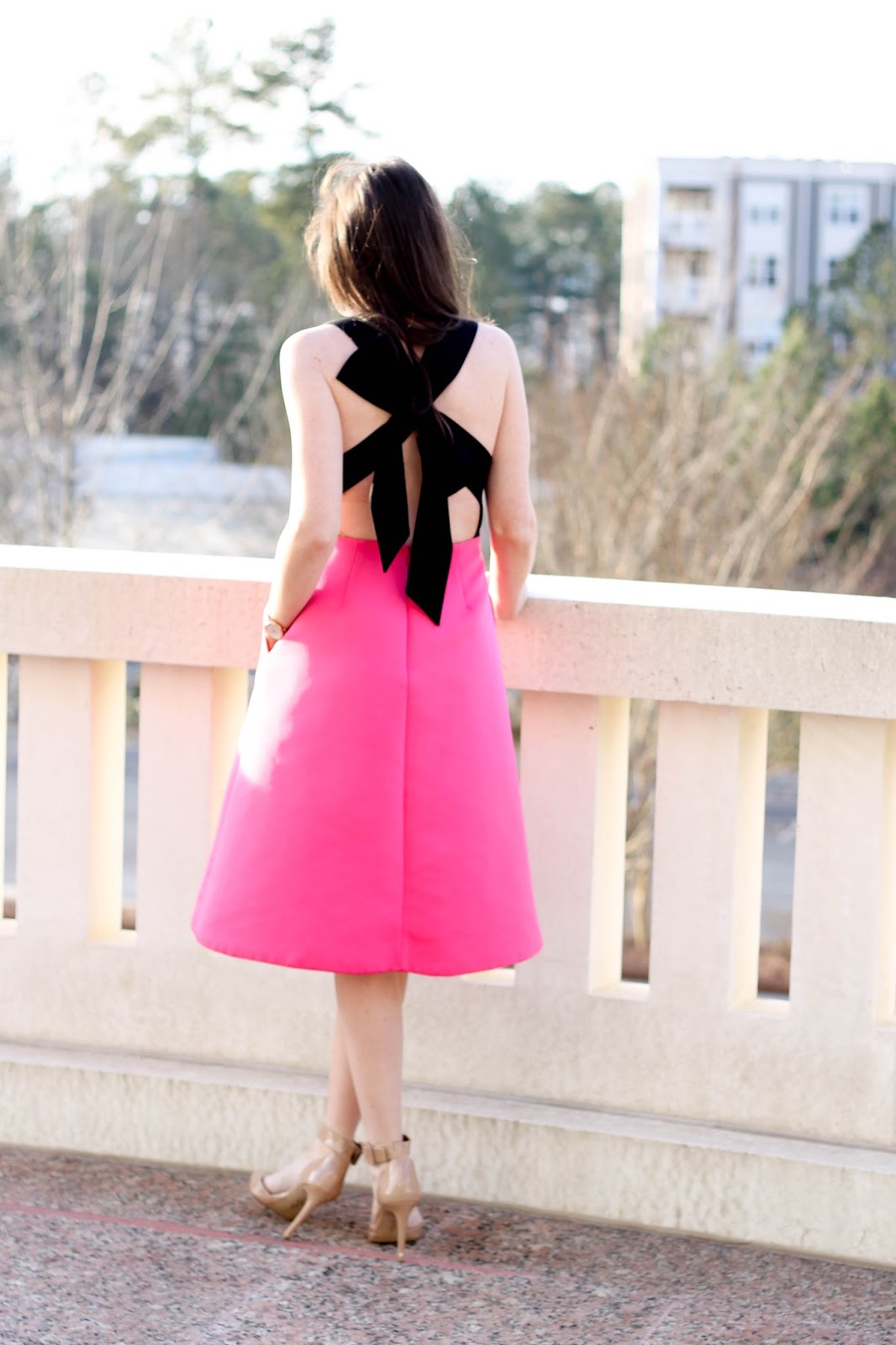 kate spade, Dresses, Kate Spade New Yorkbackless Bowback Dress Pink